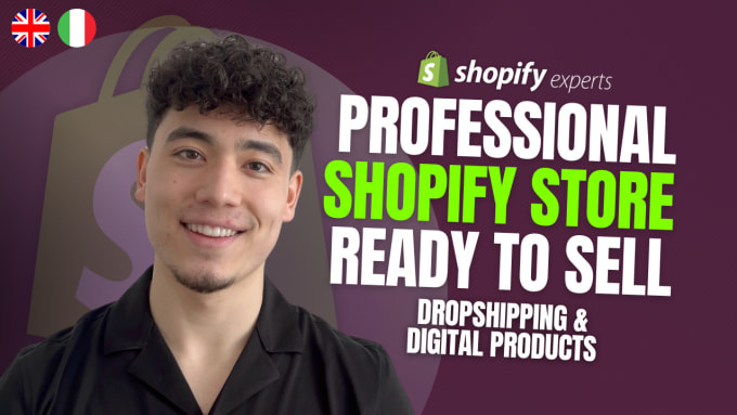 Gig Preview - Do a ready to sell shopify store