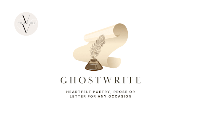 Gig Preview - Ghostwrite captivating poetry or prose just for you