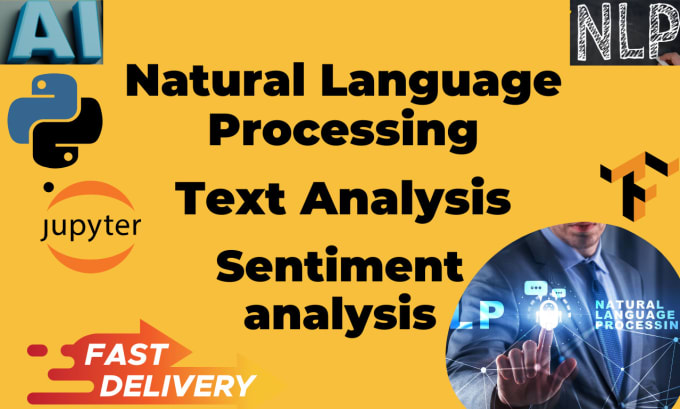 Gig Preview - Do natural language processing nlp and text analysis using python