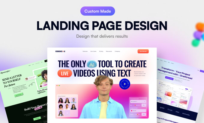 Bestseller - design figma and saas landing page for conversions