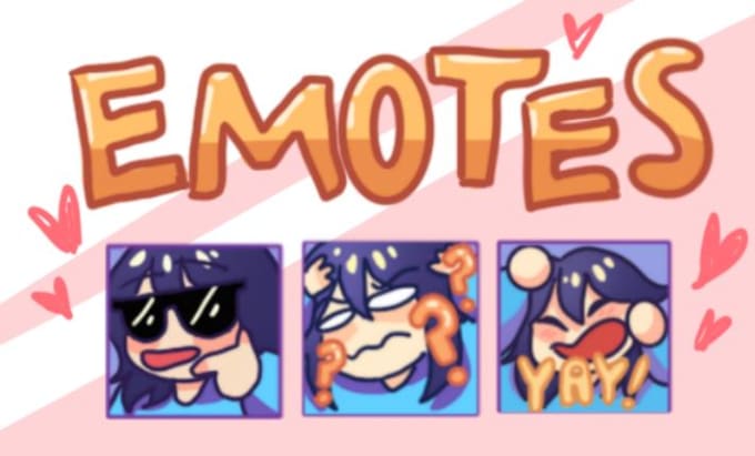 Gig Preview - Make you custom twitch emotes