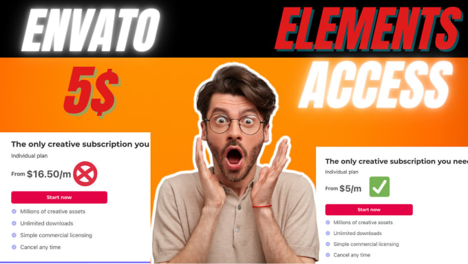 Gig Preview - Provide envato elements group buy with guarantee