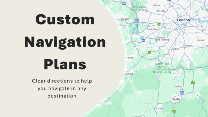 Gig Preview - Create detailed navigation instructions for your holiday