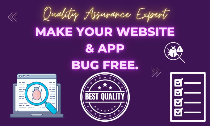 Gig Preview - Test apps, websites, software and report bugs