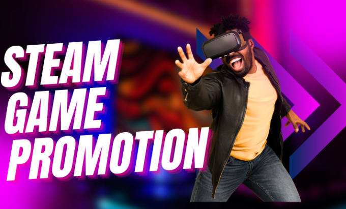 Gig Preview - Do organic steam game promotion, roblox game promotion, pc game