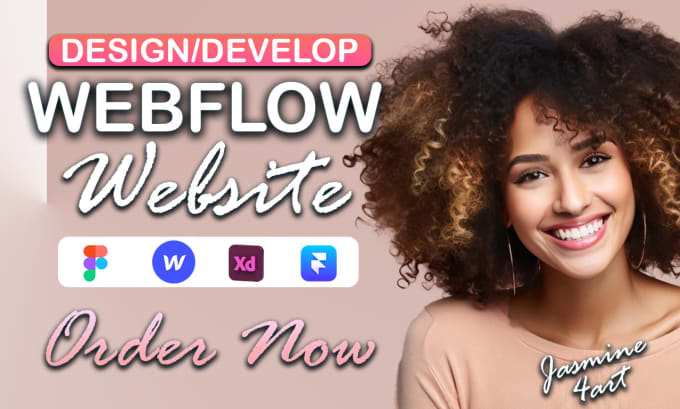 Gig Preview - Design and develop webflow website, webflow developer, and figma to webflow