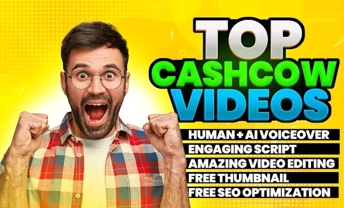 Gig Preview - Create top 10 youtube videos and cashcow videos