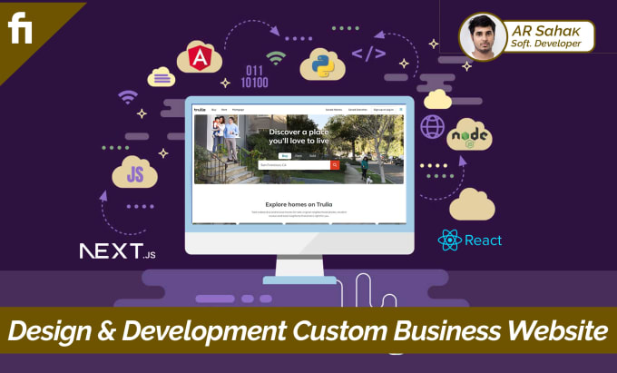 Gig Preview - Design and development custom business website