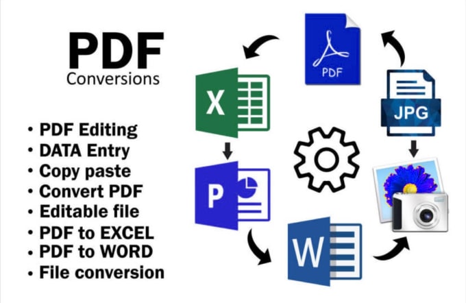 Gig Preview - Convert PDF to excel or CSV file, image, scanned docs to excel or google sheet