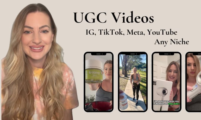 Gig Preview - Make a ugc video ad for your brand