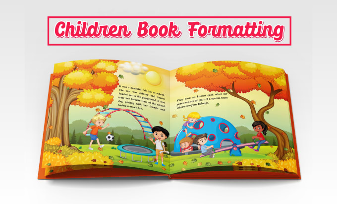 Gig Preview - Do children book formatting and paperback formatting for amazon KDP