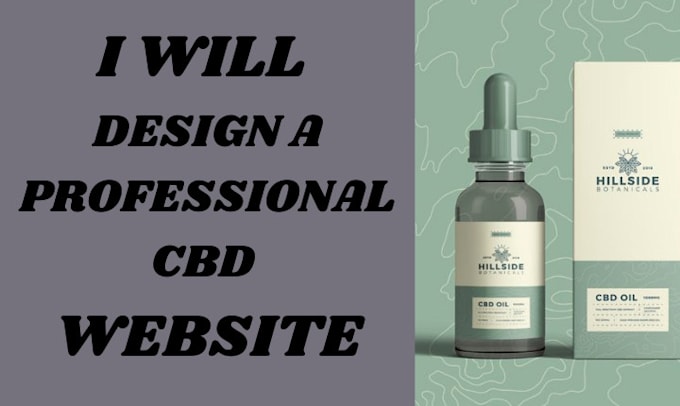 Gig Preview - Design cbd store, cbd website, vape, tobacco, canabis website with woocommerce