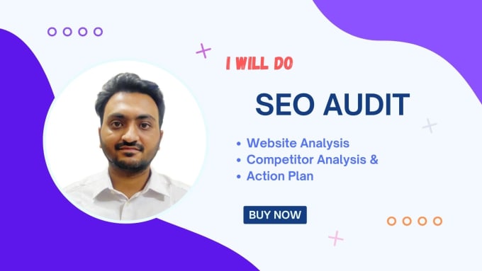 Gig Preview - Do SEO audit report with competitor analysis and action plan