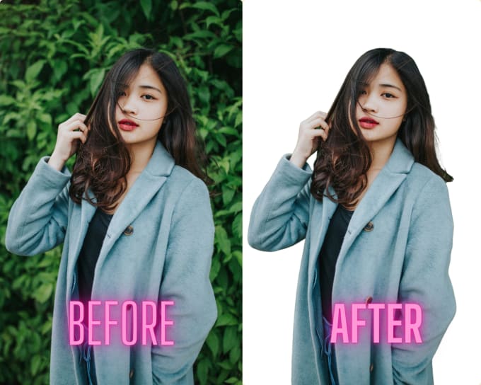 Gig Preview - Do professional photoshop image background remove superfast