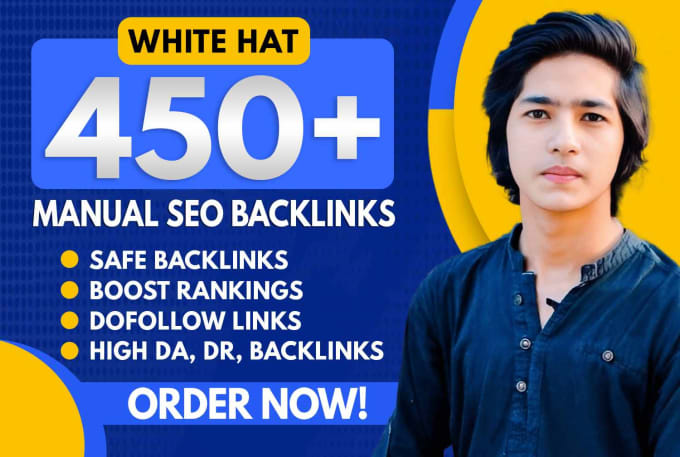 Gig Preview - Create high da dr manual seo dofollow cotextual backlinks