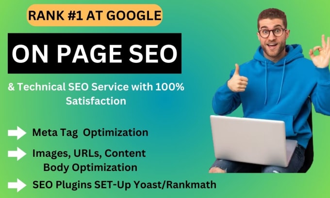 Gig Preview - Do onpage SEO and technical optimization service of wordpress website