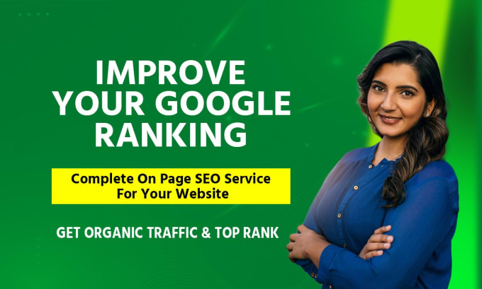 Gig Preview - Complete on page SEO optimization service for google ranking