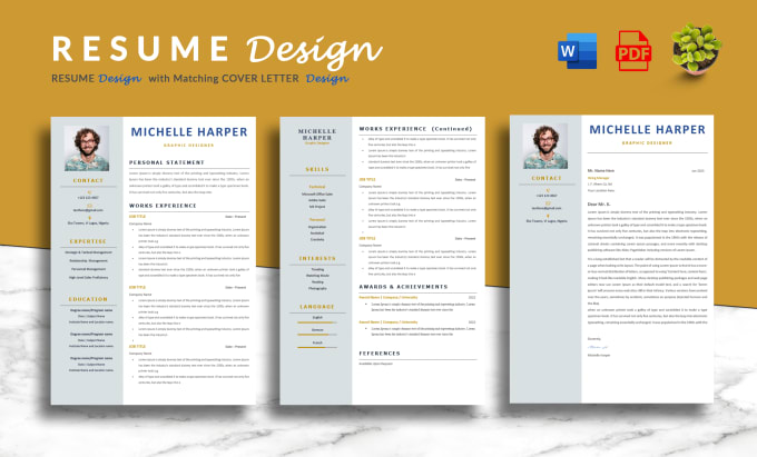 Gig Preview - Infographic resume editing, redesign, reformate and upgrade resume design word