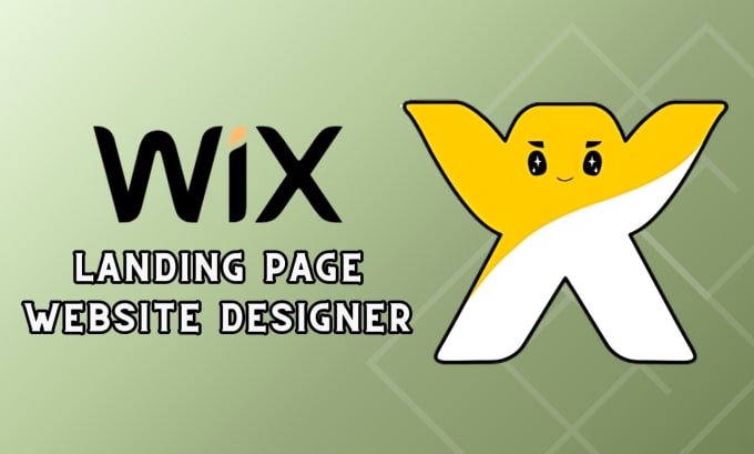 Gig Preview - Design wix landing page website with wix editor