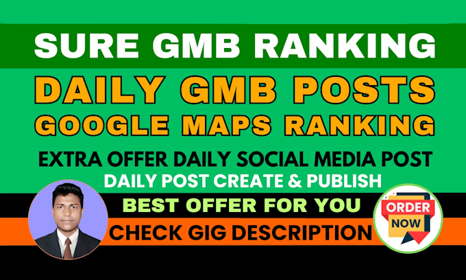 Gig Preview - Create gbp,social media,gmb posts with geotag images for google maps SEO ranking