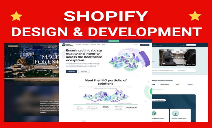 Gig Preview - Create an expert shopify dropshipping website, design and redesign shopify store