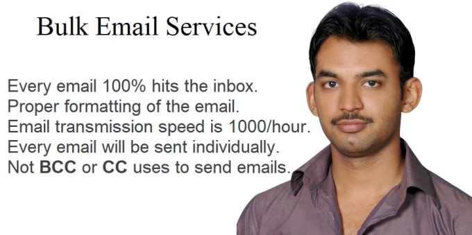 Gig Preview - Send bulk emails, email marketing service