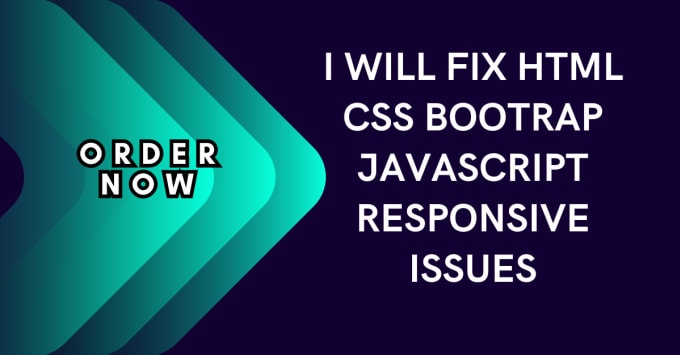 Gig Preview - Fix bootstrap, html, tailwind CSS,  responsive issues, javascript errors