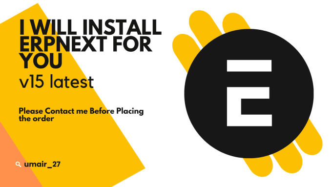 Gig Preview - Install erpnext latest version for you