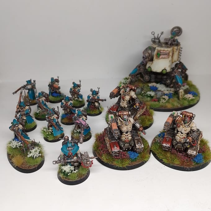 Gig Preview - Paint your warhammer combat patrol or vanguard or small army