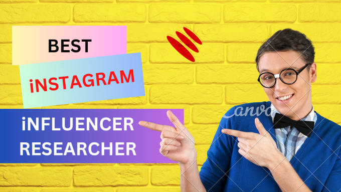 Gig Preview - Find ig, twitter and youtube influencer for you