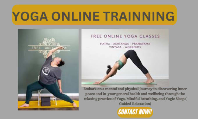 Guided yoga classes online