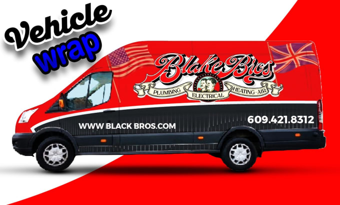 Gig Preview - Do professional vehicle wrap design, van wrap design, car wrap design,truck wrap