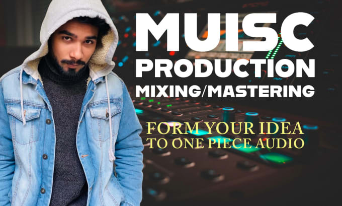 Gig Preview - Mix and master your trap hiphop and pop track