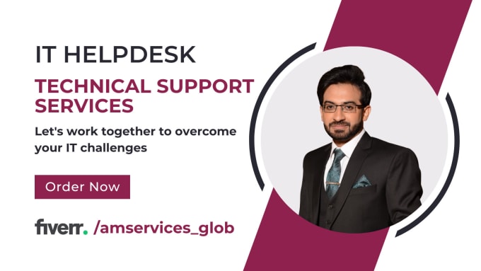 Gig Preview - Provide technical support, helpdesk, and IT support