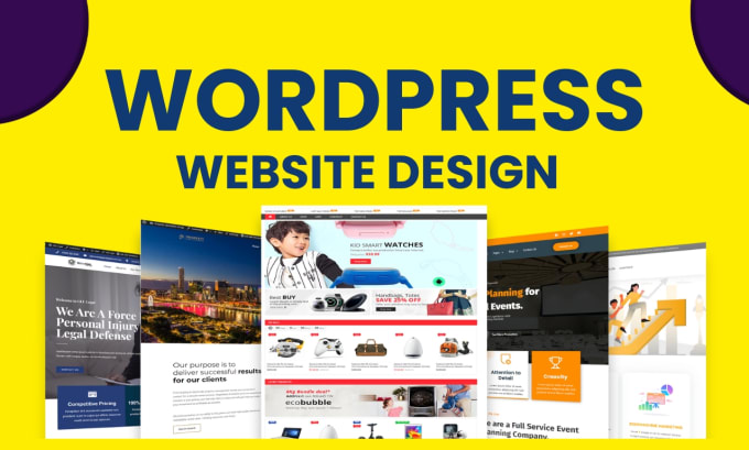 Gig Preview - Do wordpress website design and revamp wordpress elementor