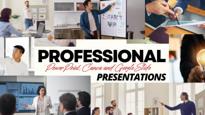 Gig Preview - Design powerpoint PPT presentation, canva and google slides