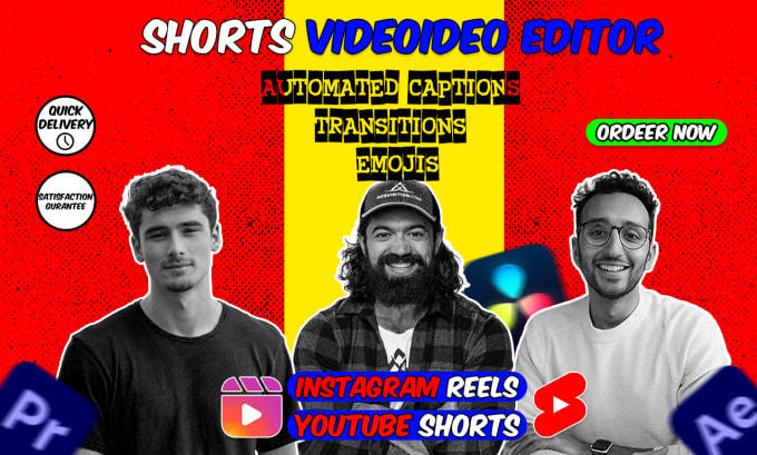 Bestseller - be your creative shorts or reel video editor with captions