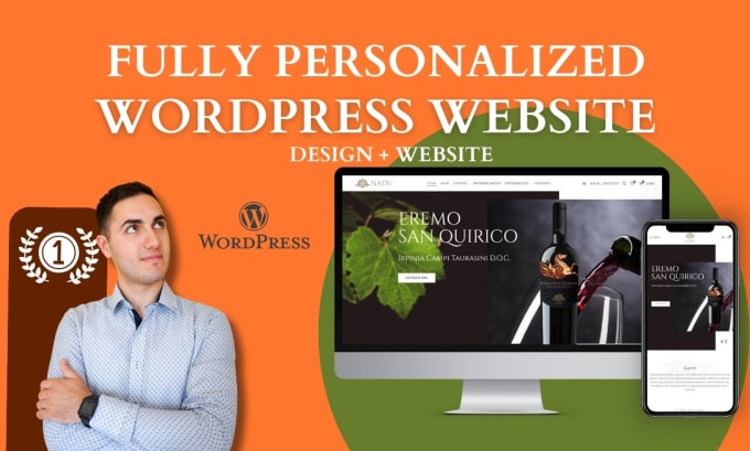 Gig Preview - Create fully customized wordpress and elementor website