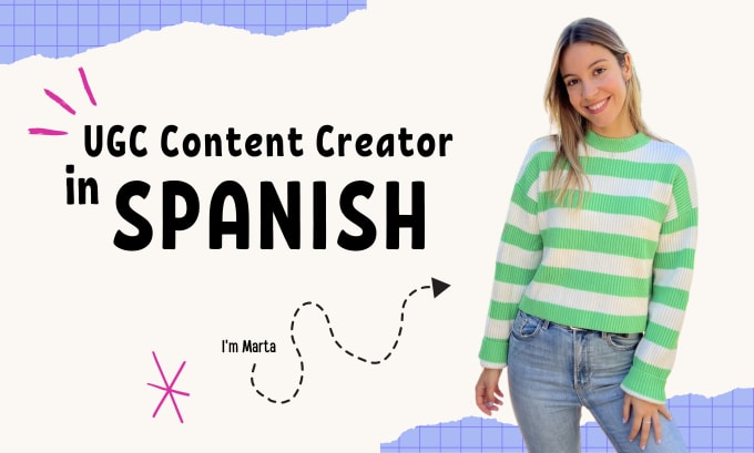 Gig Preview - Create ugc video ads for tiktok, instagram and facebook in spanish