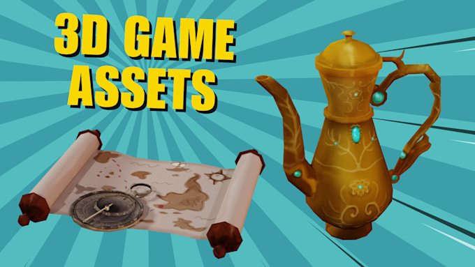 Gig Preview - Create hand painted stylized game assets