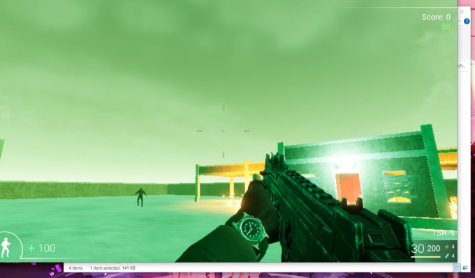 Gig Preview - Develop a zombie fps game just like call of duty