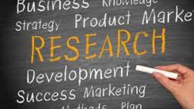 Gig Preview - Do market research, business plan, and case studies