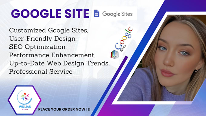 Bestseller - create google site website and landing page  with SEO optimization