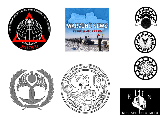 Gig Preview - Design military or fictional patches