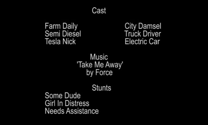 Gig Preview - Create a pro rolling end credits sequence for a film