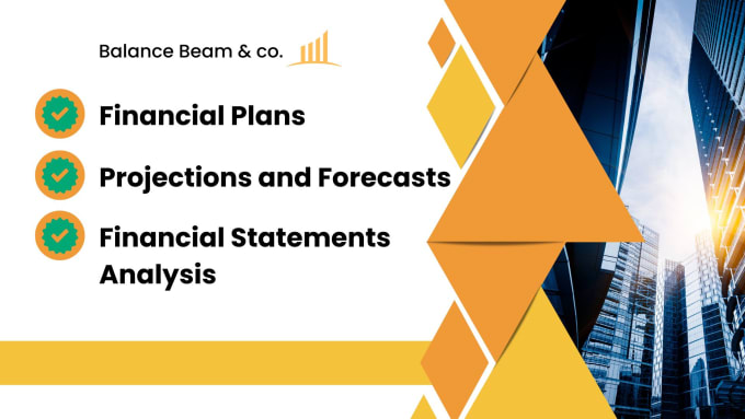 Gig Preview - Prepare financial projections, financial forecasting and financial plans