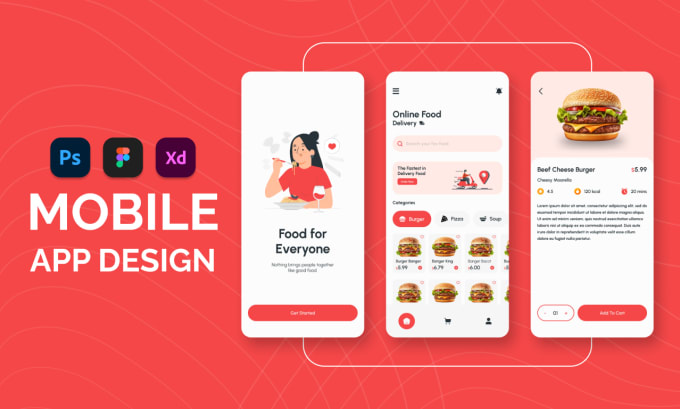 Gig Preview - Do UI UX design for mobile apps, website and wireframes in figma