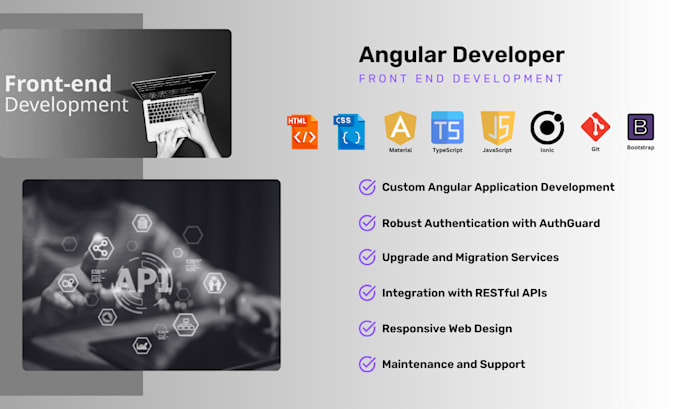 Gig Preview - Be your dedicated angular developer for dynamic web apps