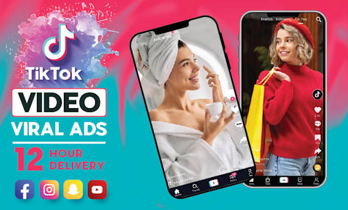 Gig Preview - Create viral tik tok video ads, tiktok ads for ecommerce products or services