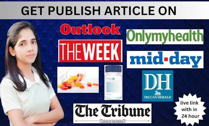 Gig Preview - Publish health article on deccanherald onlymyhealth midday at low price